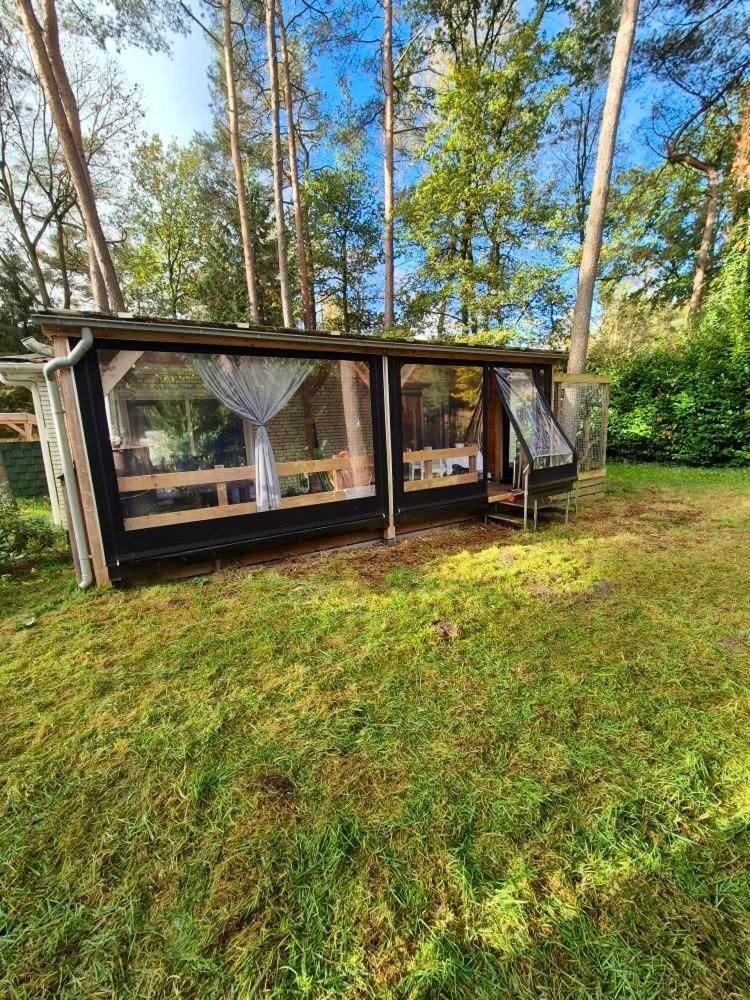 Cosy Chalet Veluwe With A Spacious Garden And Veranda Doornspijk Eksteriør billede