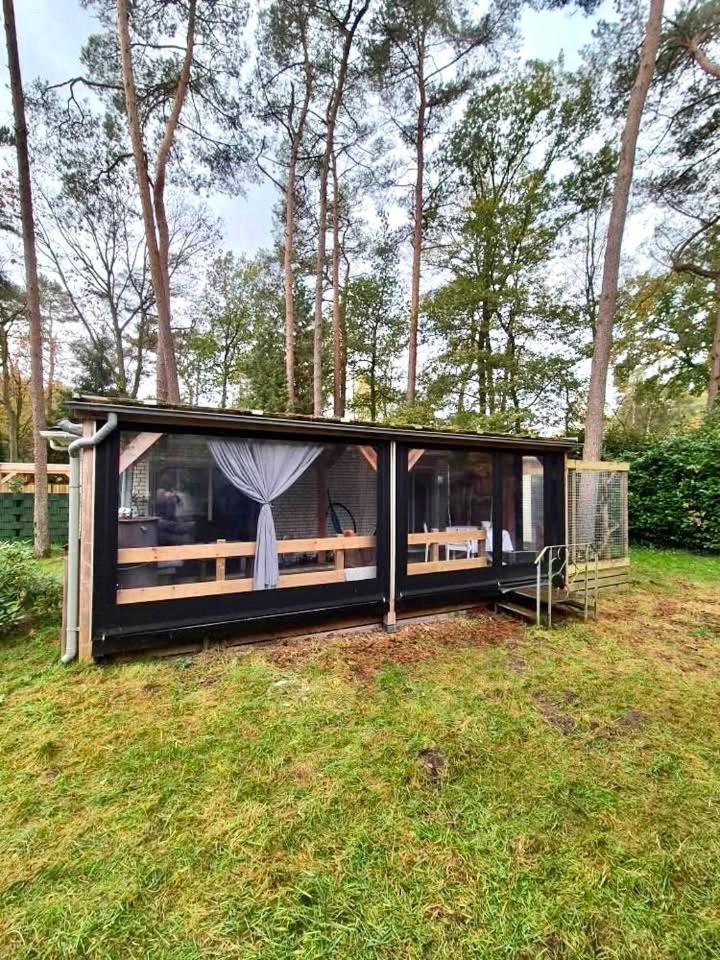 Cosy Chalet Veluwe With A Spacious Garden And Veranda Doornspijk Eksteriør billede