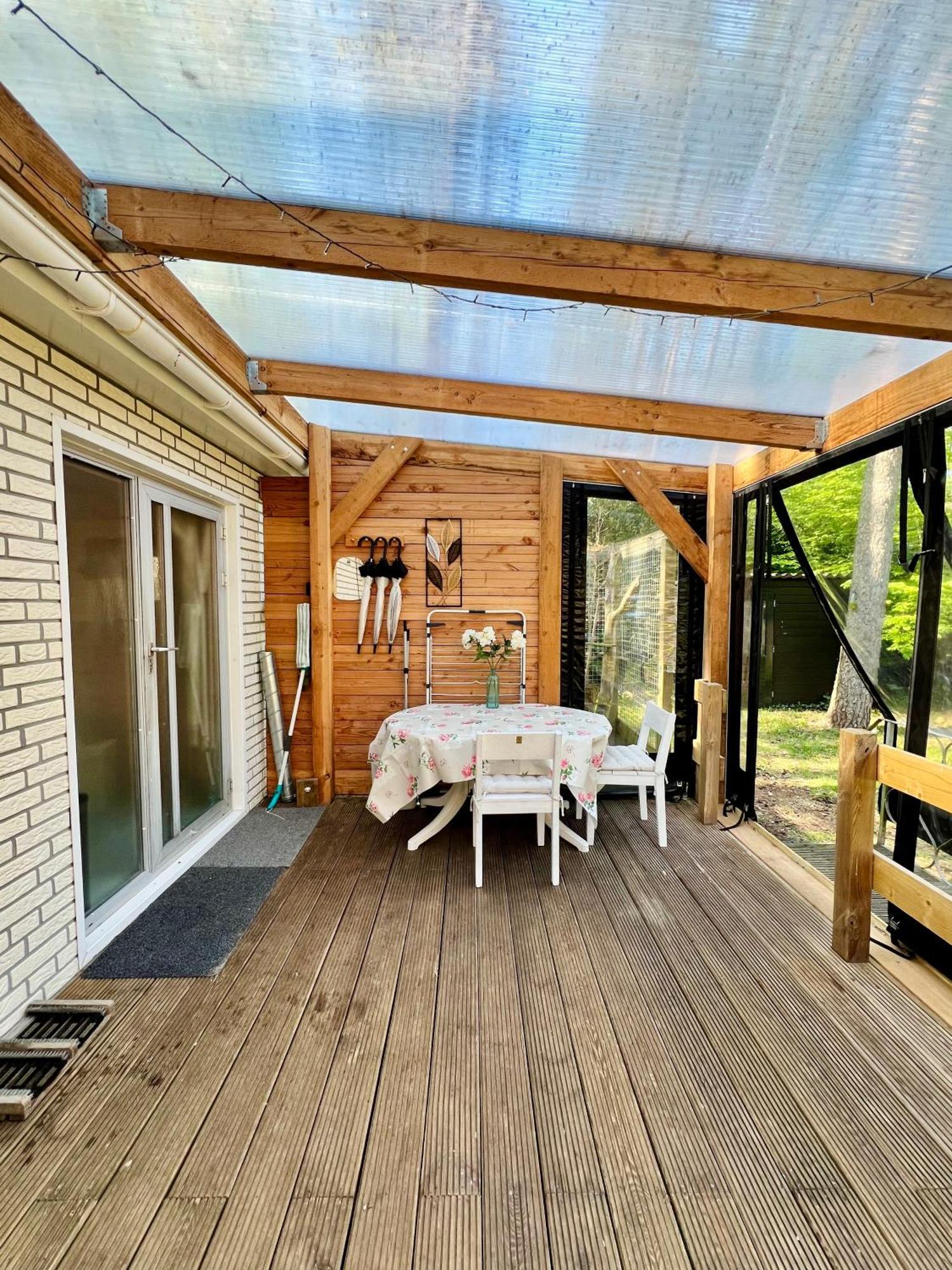 Cosy Chalet Veluwe With A Spacious Garden And Veranda Doornspijk Eksteriør billede